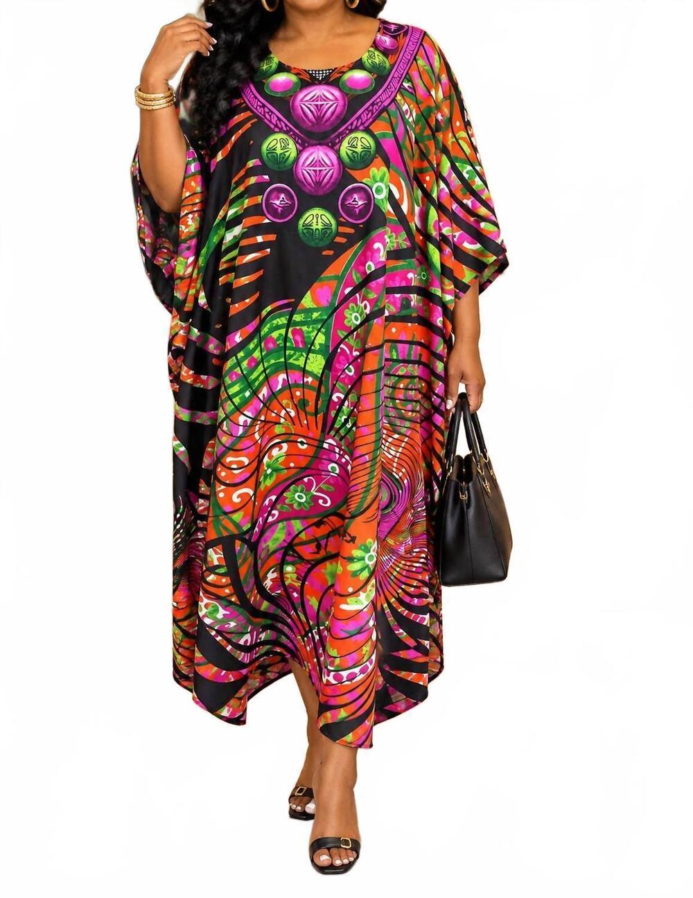 NEW NF women's blooming springs dress in purple multi